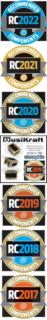 Audio MusiKraft Phono Cartridge Recommended Components Awards